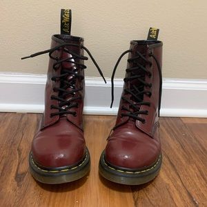 Cherry Dr. Martens Women’s Size 9 US
